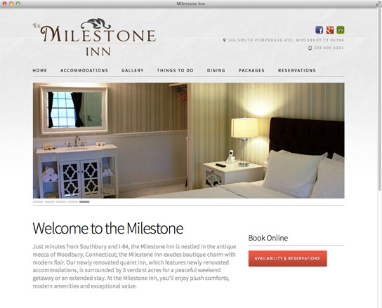 Milestone Inn Website