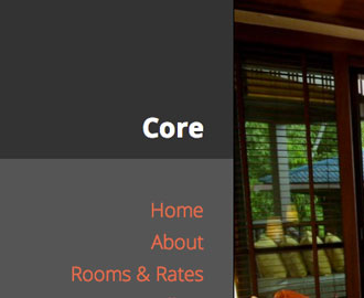 Core Hotel Website Template