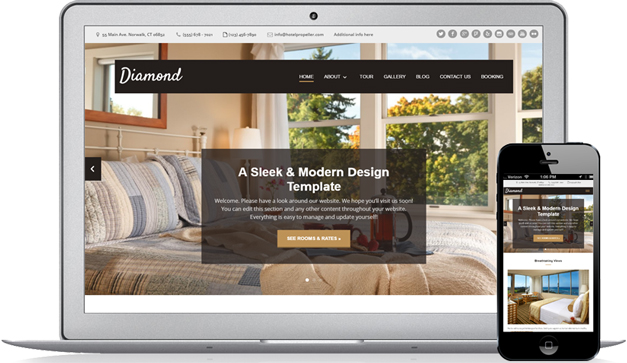 Hotel Web Design Template